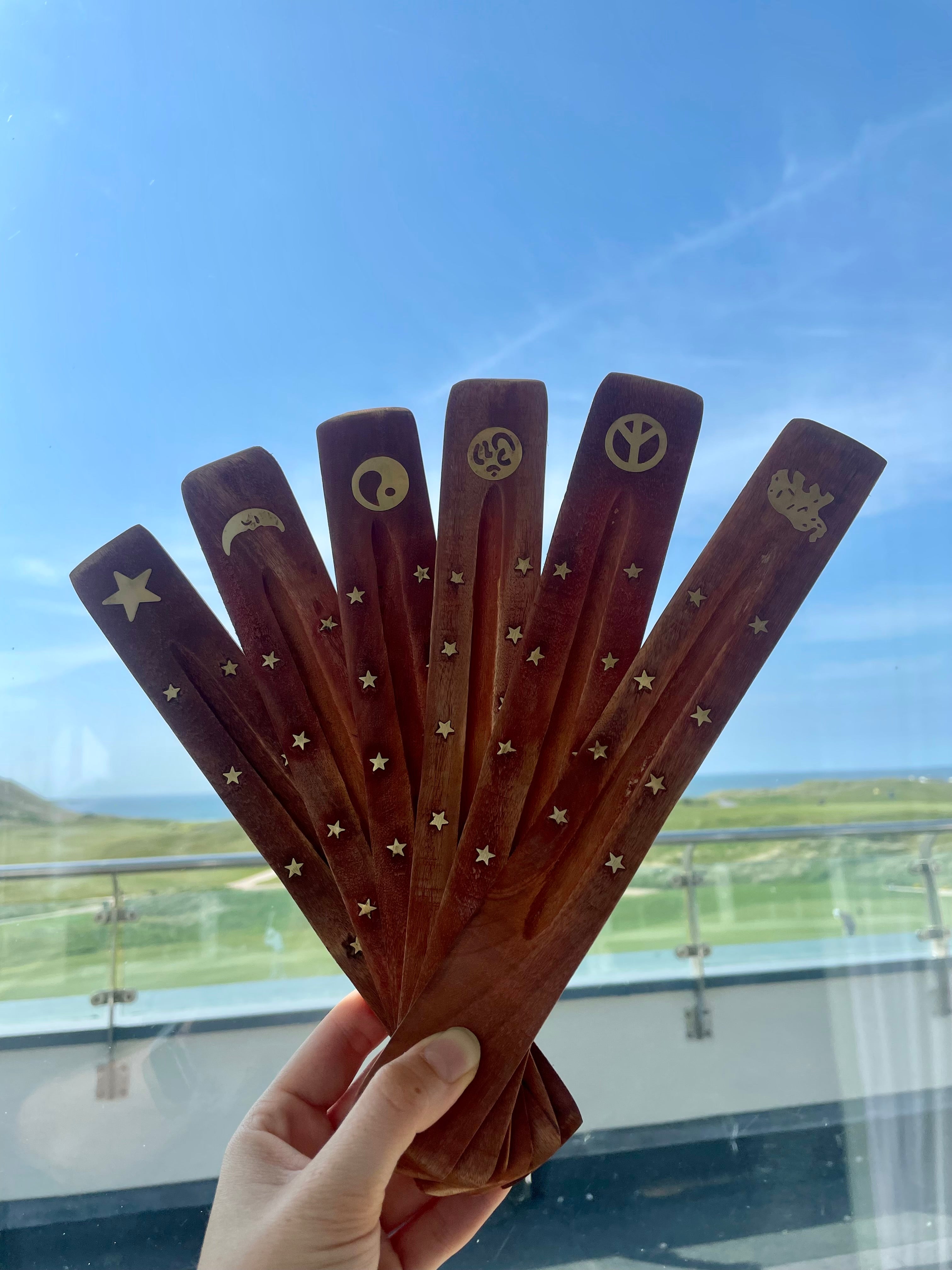 Wooden Incense Holder