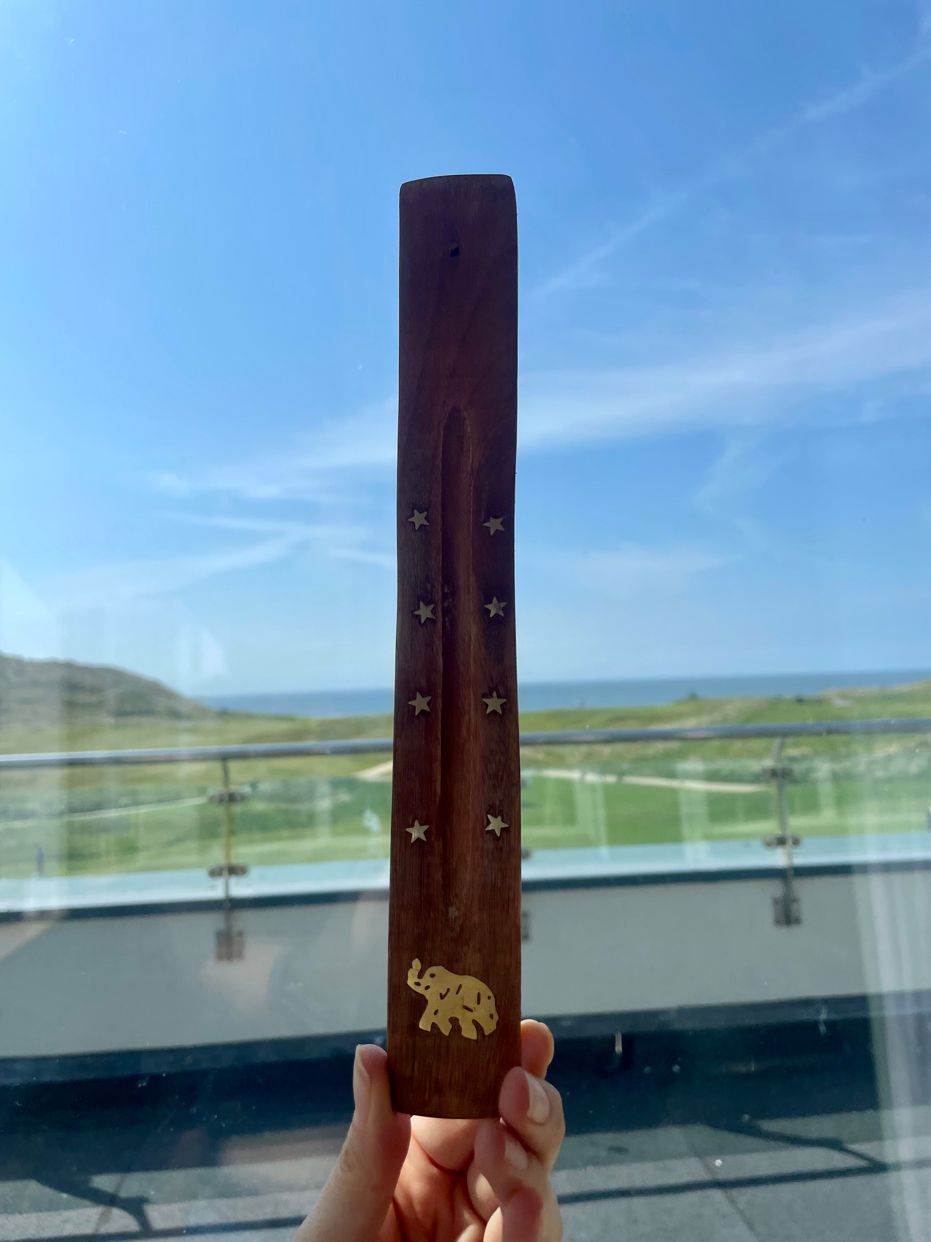 Wooden Incense Holder