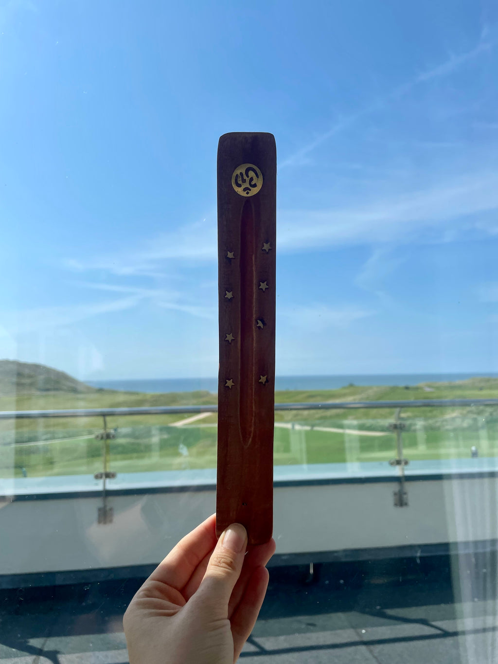 Wooden Incense Holder