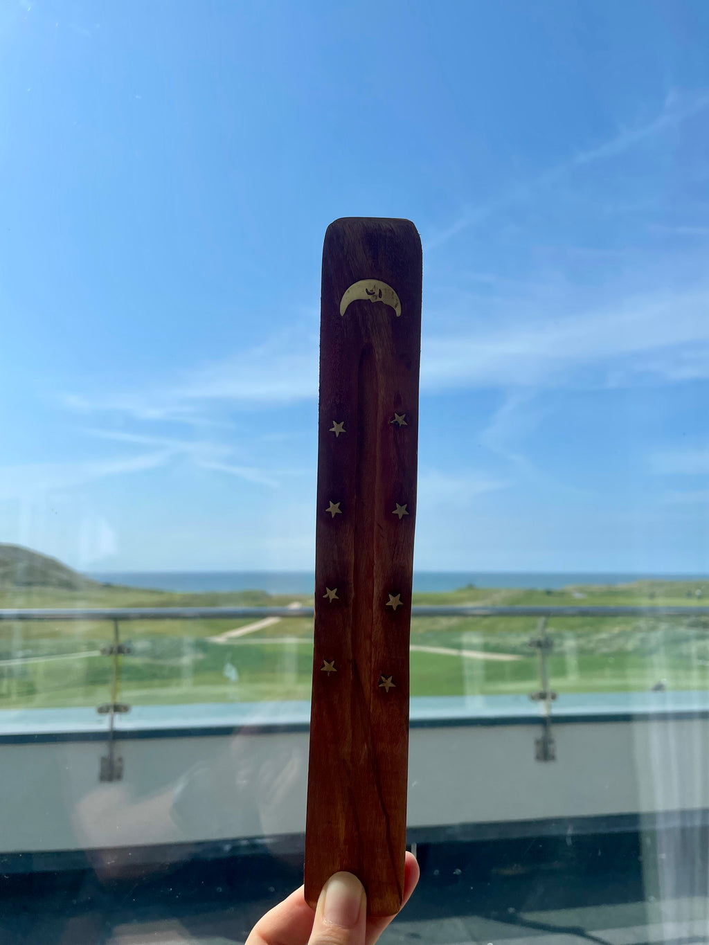 Wooden Incense Holder
